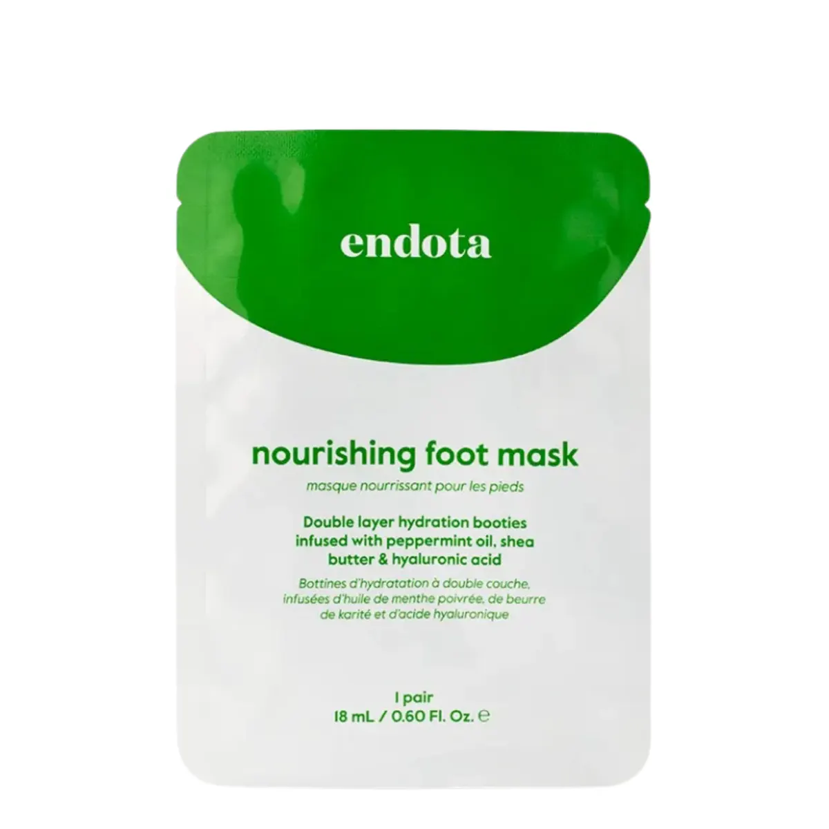 Endota Nourishing Foot Mask - 1 Piece