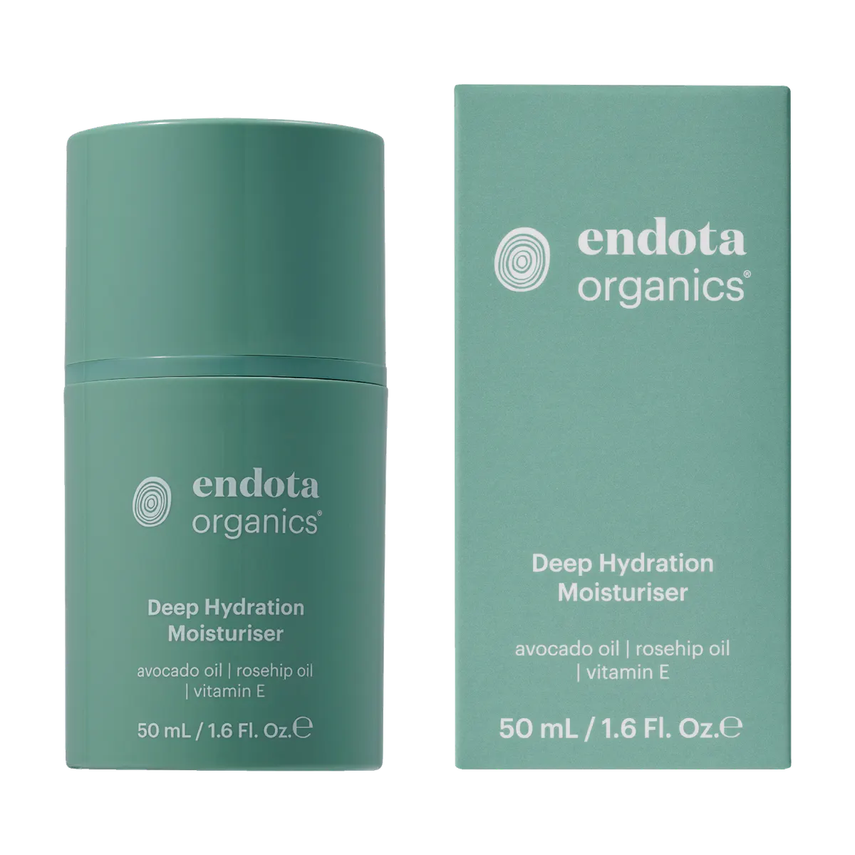 Endota Organics Deep Hydration Face Moisturiser 50ml, view 2