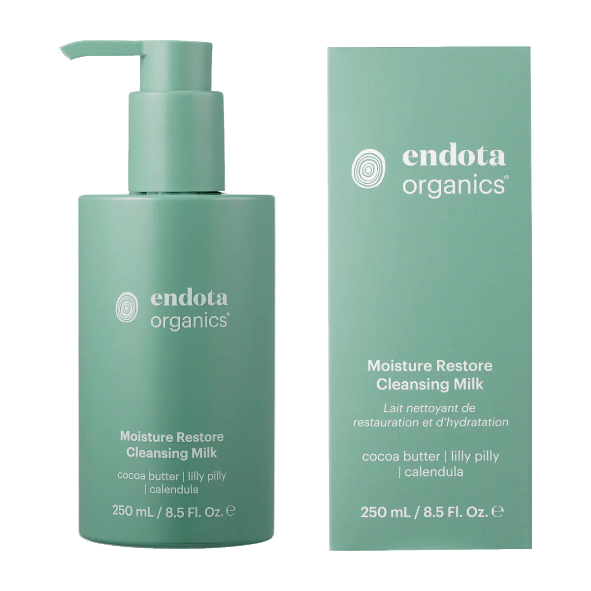 Endota Organics Moisture Restore Cleansing Milk 250ml, view 2