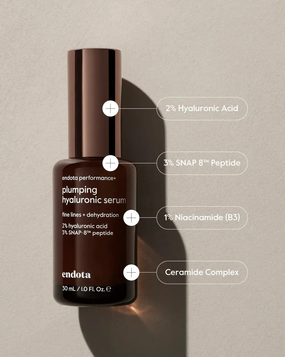 Endota Plumping Hyaluronic Serum 30ml, view 4