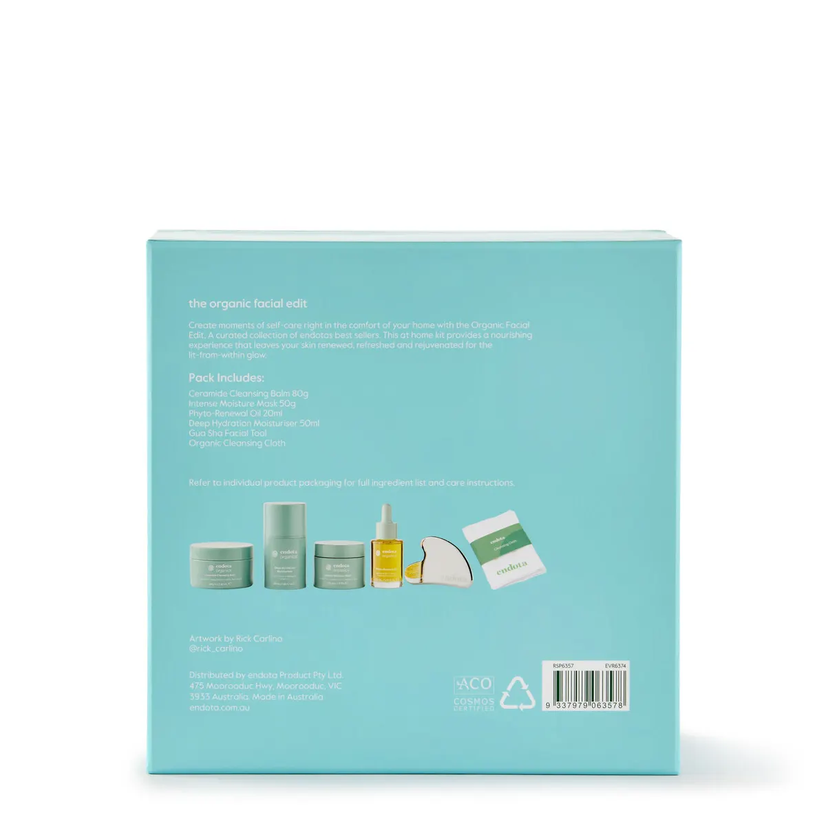 Endota The Organic Facial edit Pack, view 4