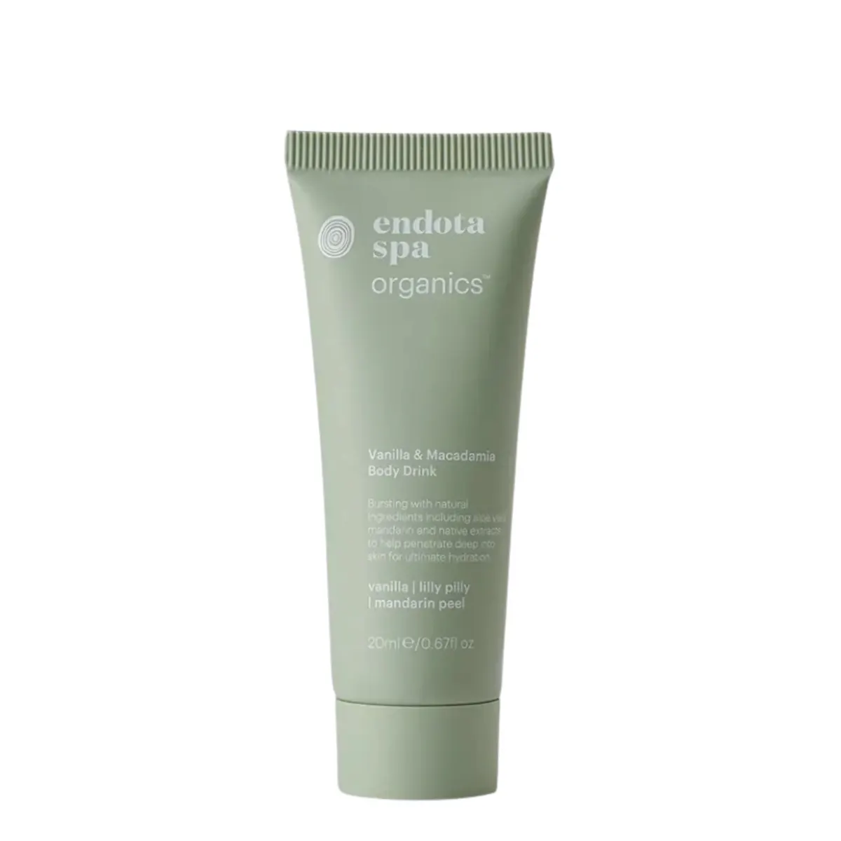 Endota Vanilla & Macadamia Body Drink 20ml