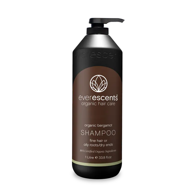 EverEscents Organic Bergamot Shampoo 1000ml