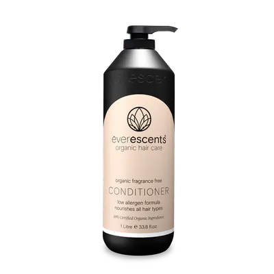 EverEscents Organic Fragrance Free Conditioner 1000ml