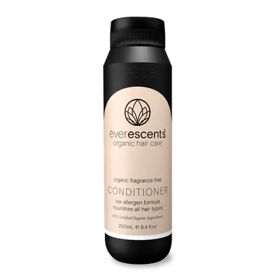 EverEscents Organic Fragrance Free Conditioner 250ml