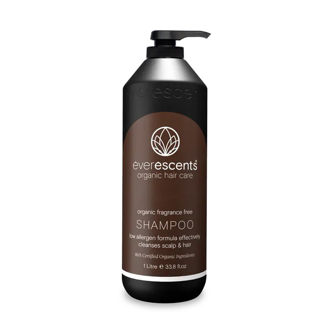 EverEscents Organic Fragrance Free Shampoo 1000ml