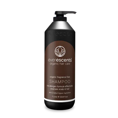 EverEscents Organic Fragrance Free Shampoo 1000ml