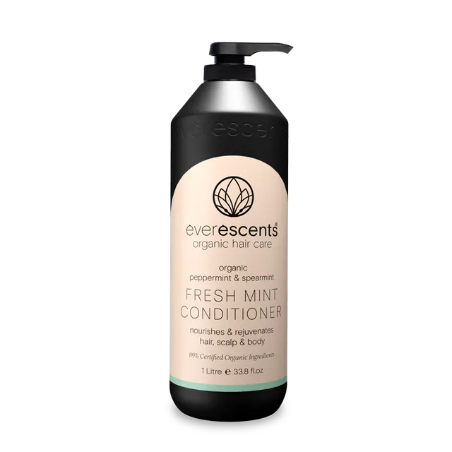 EverEscents Organic Fresh Mint Conditioner 1000ml