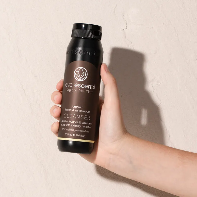 EverEscents Lemon and Sandalwood Cleanser 250ml, view 2