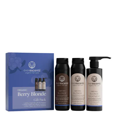 EverEscents Organic Blonde Trio Pack with Deep Treatment