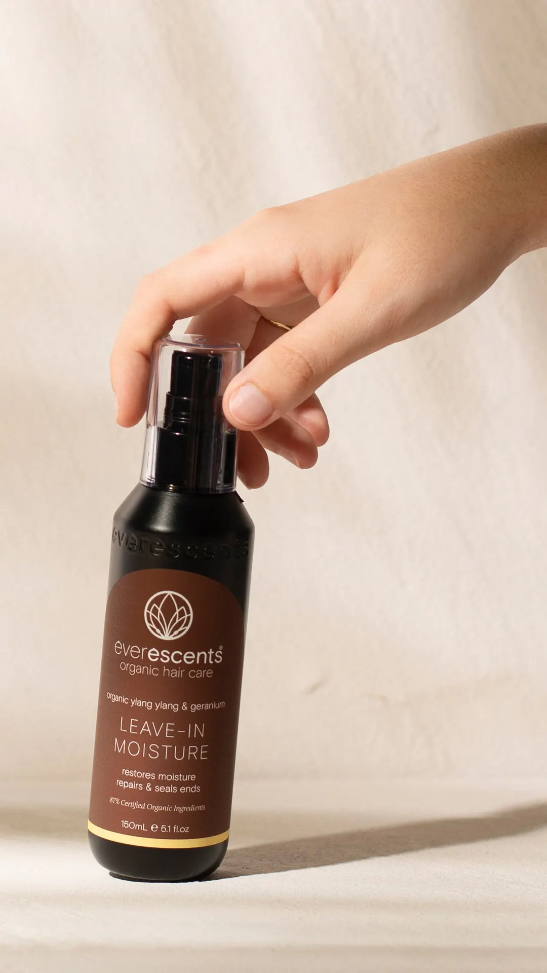 EverEscents Organic Leave In Moisture 150ml, view 3