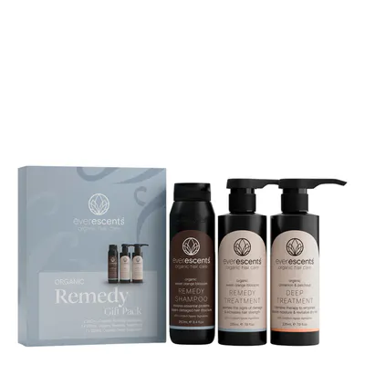 EverEscents Organic Remedy Trio Pack with Deep Treatment
