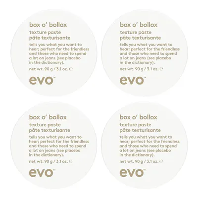 Evo Box O' Bollox Texture Paste 90g Quad Bundle