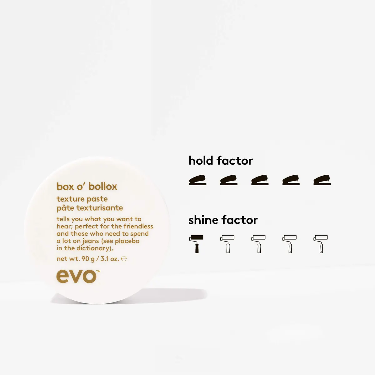 Evo Box O' Bollox Texture Paste 90g Quad Bundle, view 3