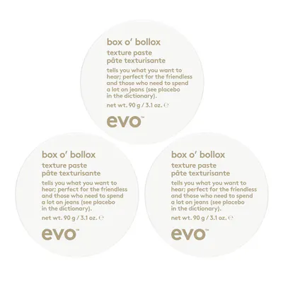Evo Box O' Bollox Texture Paste 90g Trio Bundle