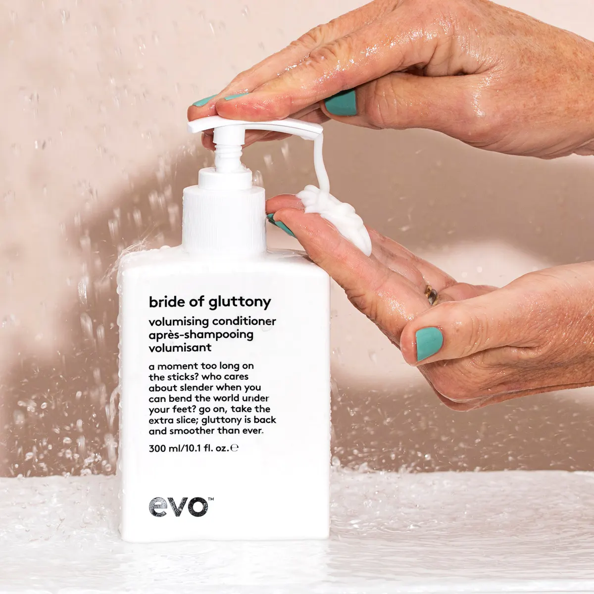 Evo Bride of Gluttony Volume Shampoo and Conditioner 300ml Bundle, view 3