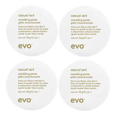 Evo Casual Act Moulding Paste 90g Quad Bundle