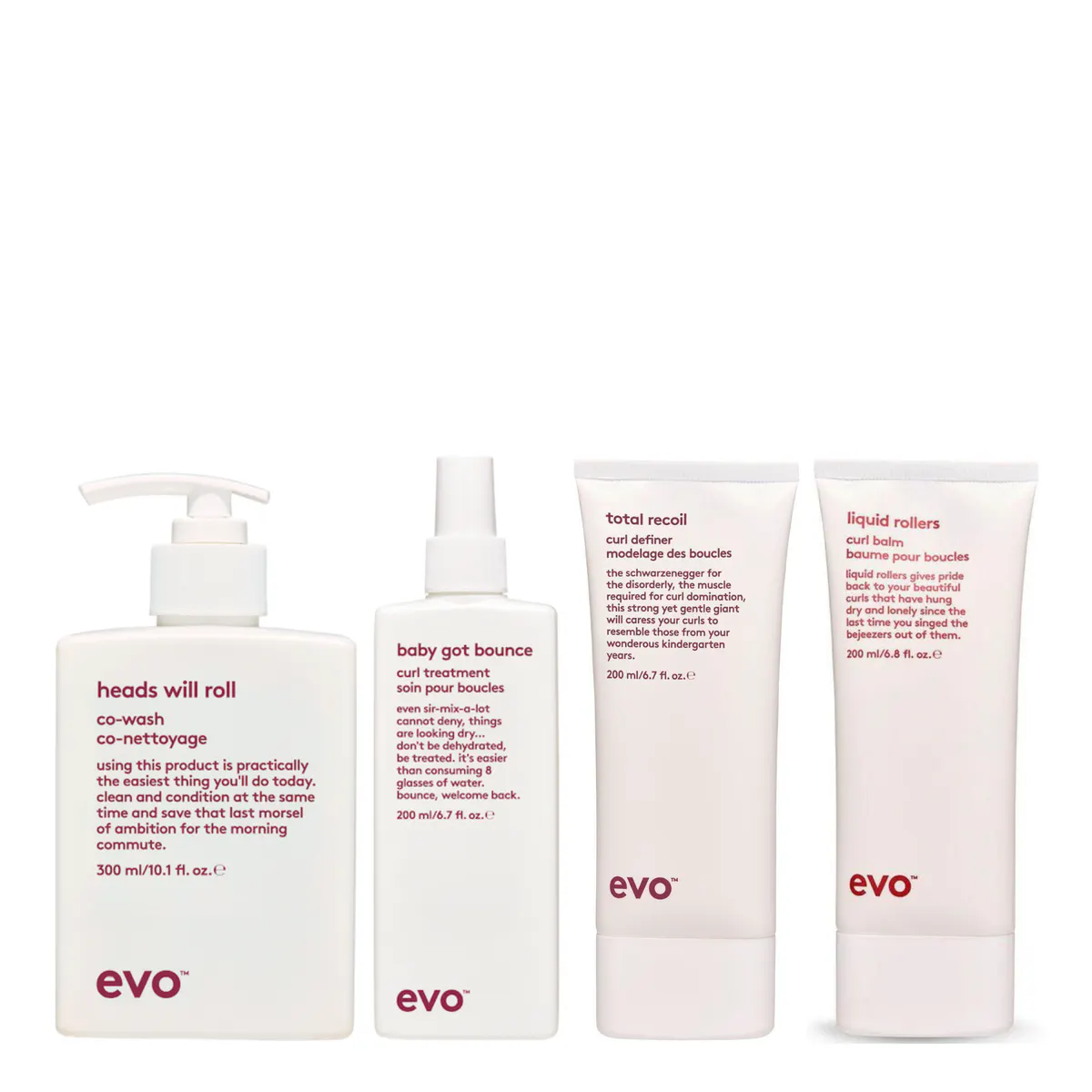 Evo Coily Hair Routine Quad Bundle