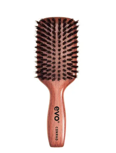 Evo Conrad Natural Bristle Paddle Brush