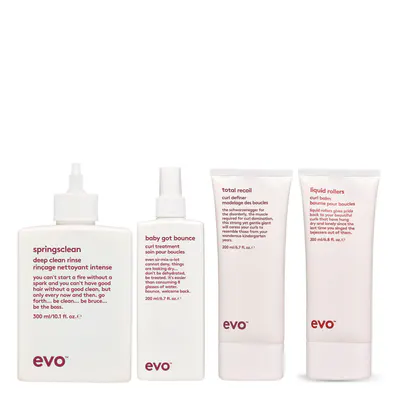 Evo Curly Hair Routine Quad Bundle