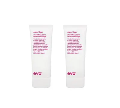 Evo Easy Tiger Smoothing Balm 200ml Duo Bundle