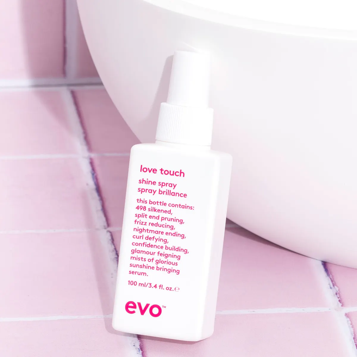 Evo Easy Tiger Smoothing Balm and Love Touch Shine Spray Duo Bundle, view 3