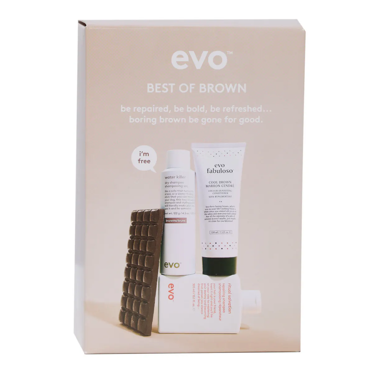 Evo fabuloso best of brown Gift Pack, view 2