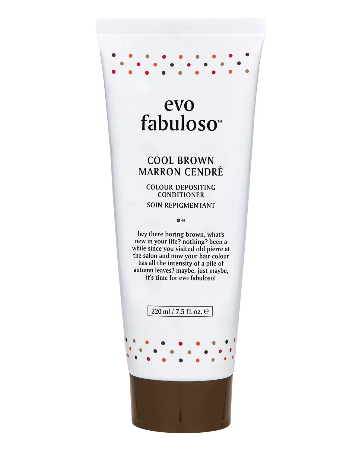 Evo Fabuloso Cool Brown Colour Depositing Treatment 220ml