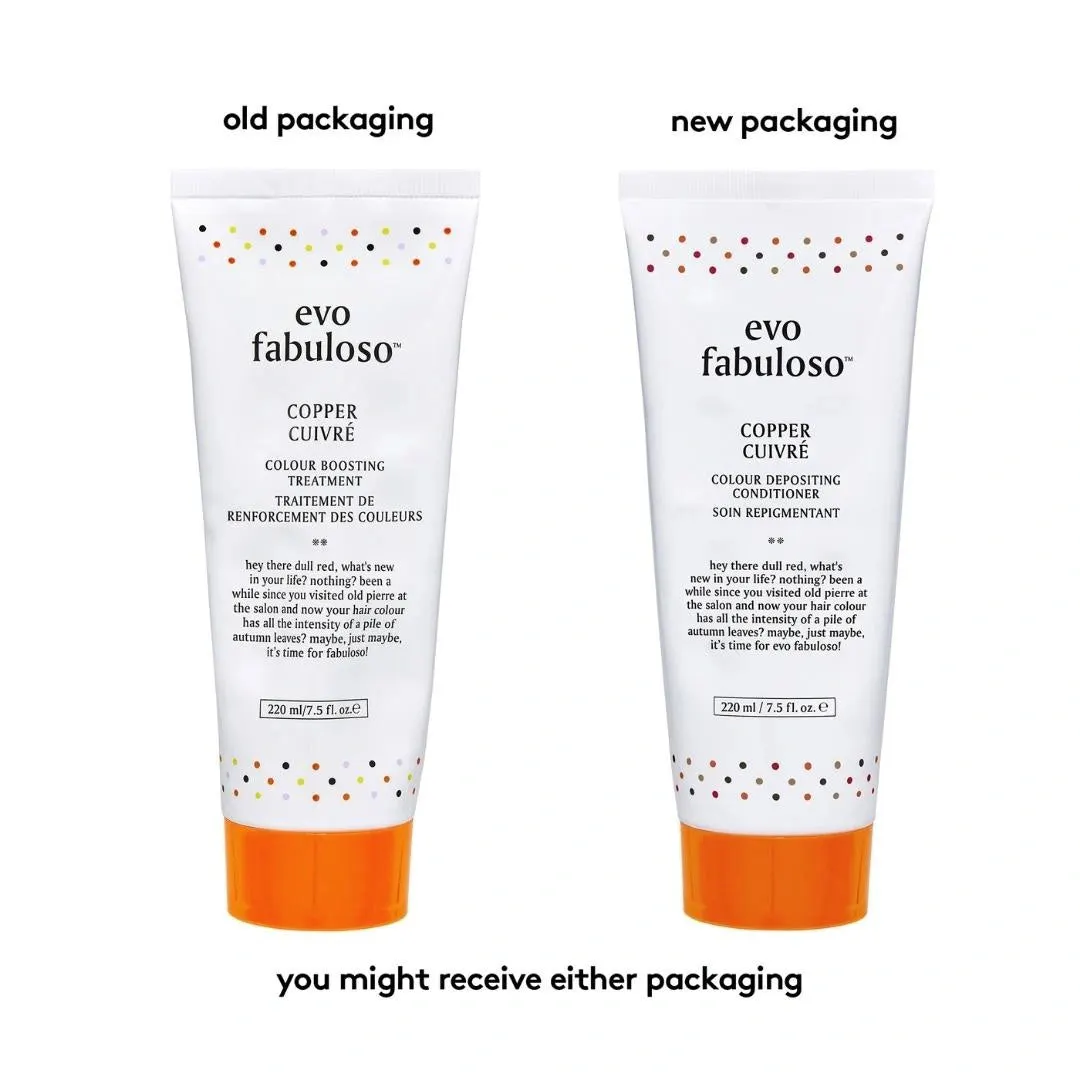 Evo Fabuloso Copper Colour Depositing Conditioner 220ml, view 5