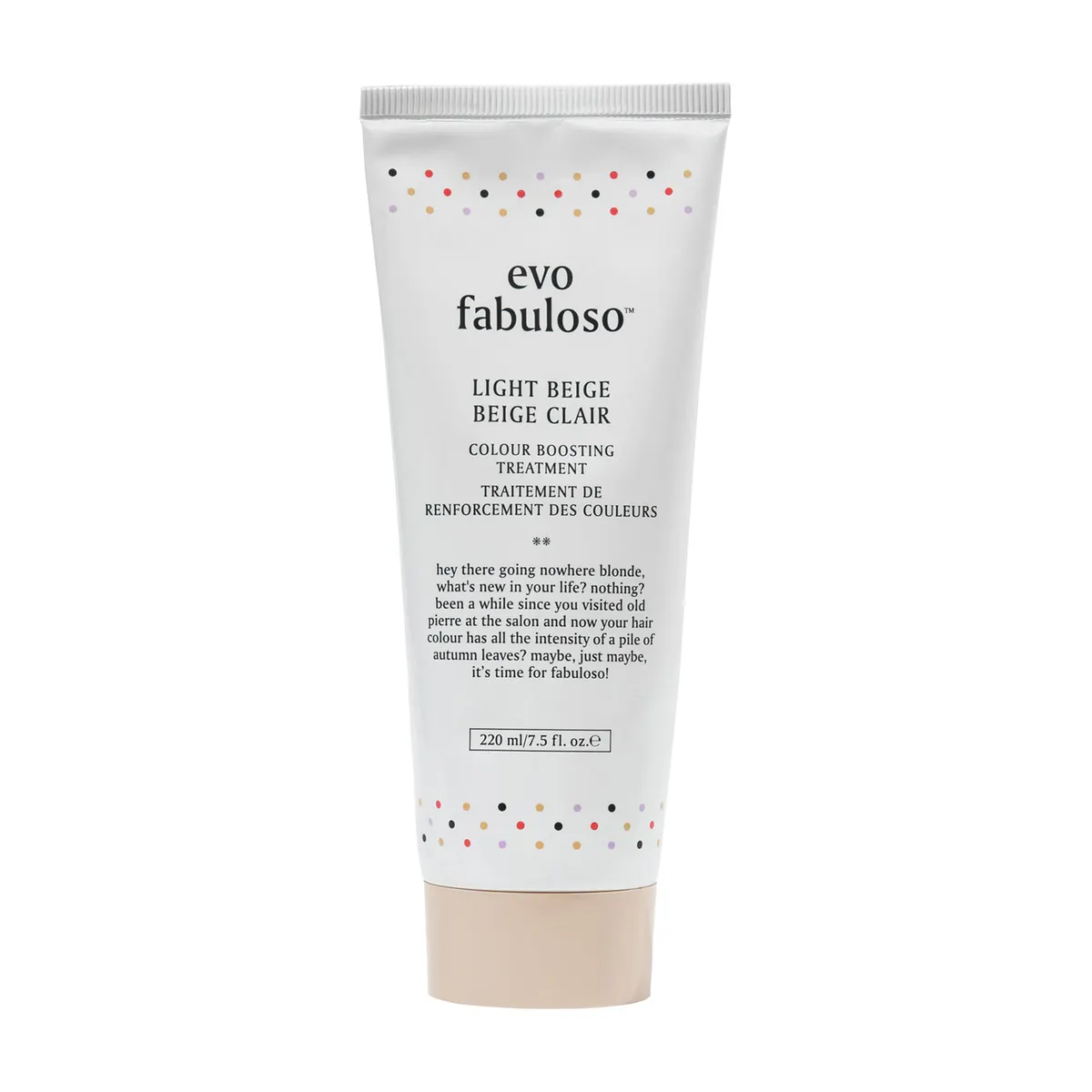 Evo Fabuloso Light Beige Colour Boosting Treatment 220ml