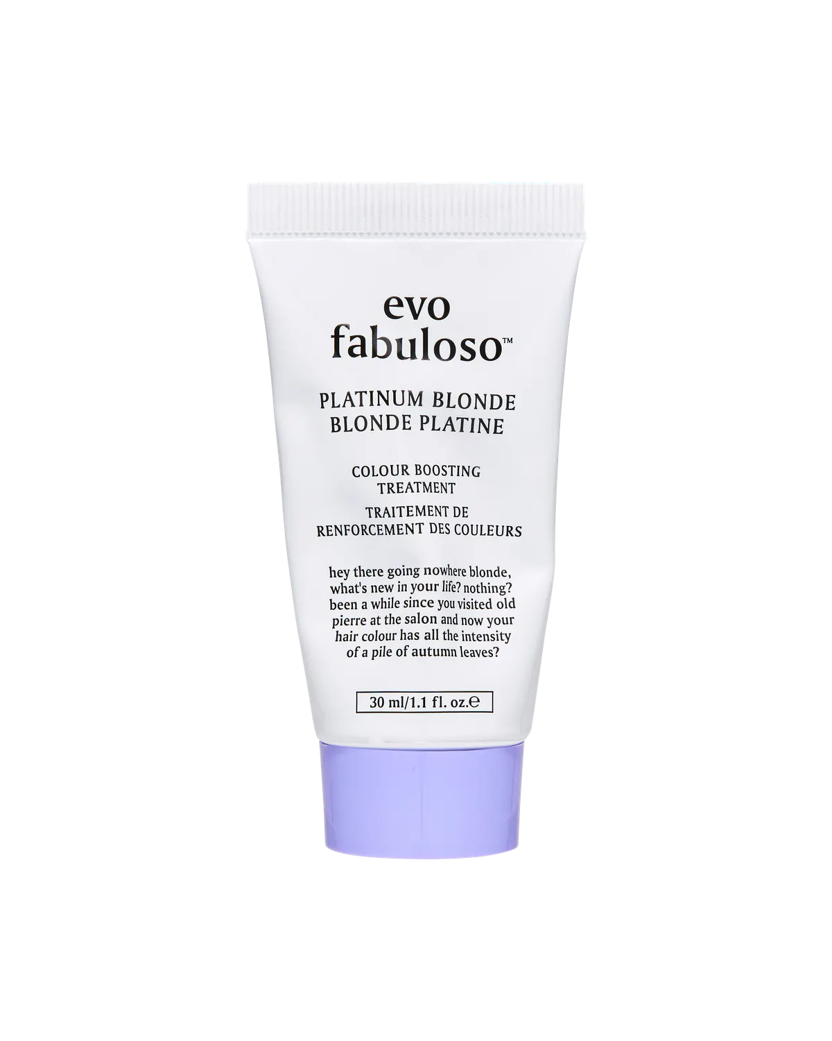 Evo Fabuloso Platinum Blonde Colour Boosting Treatment 30ml