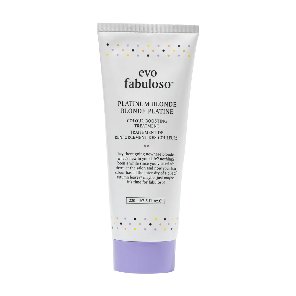 Evo Fabuloso Platinum Blonde Toning Conditioner 220ml