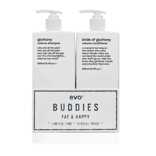 Evo Gluttony Shampoo and Conditioner 500ml Duo Pack