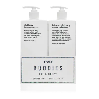 Evo Gluttony Shampoo and Conditioner 500ml Duo Pack