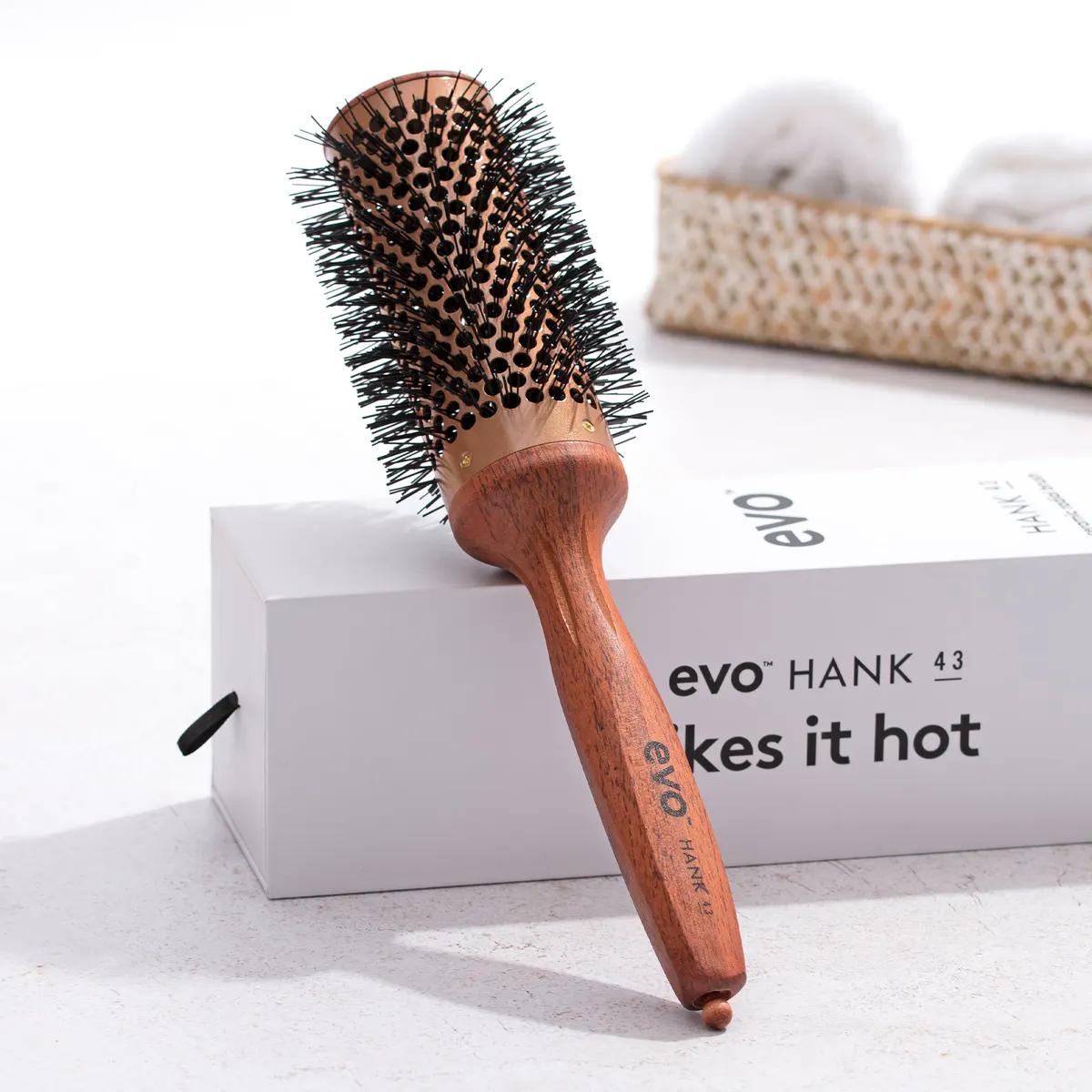 Evo Hank Ceramic Vented Radial Brush 43mm, view 2