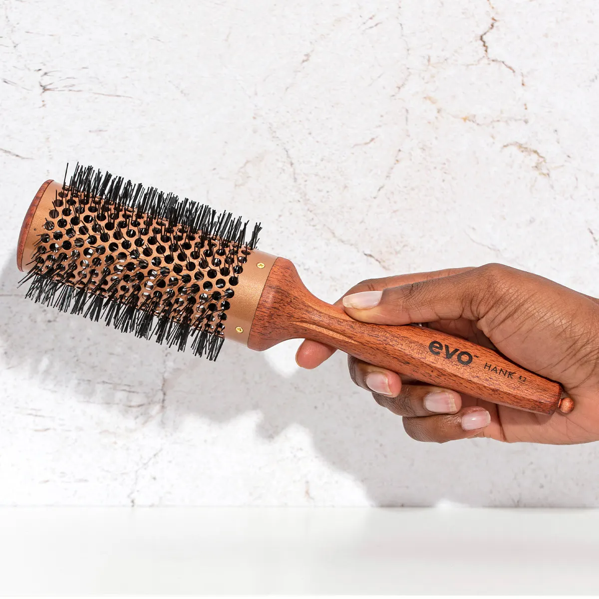 Evo Hank Ceramic Vented Radial Brush 52mm, view 3