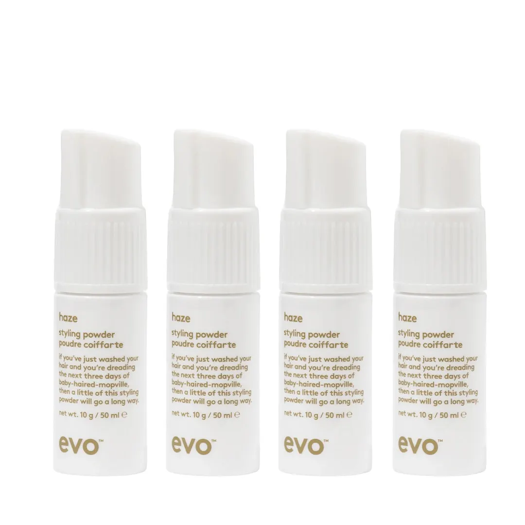 Evo Haze Styling Powder 50ml Quad Bundle