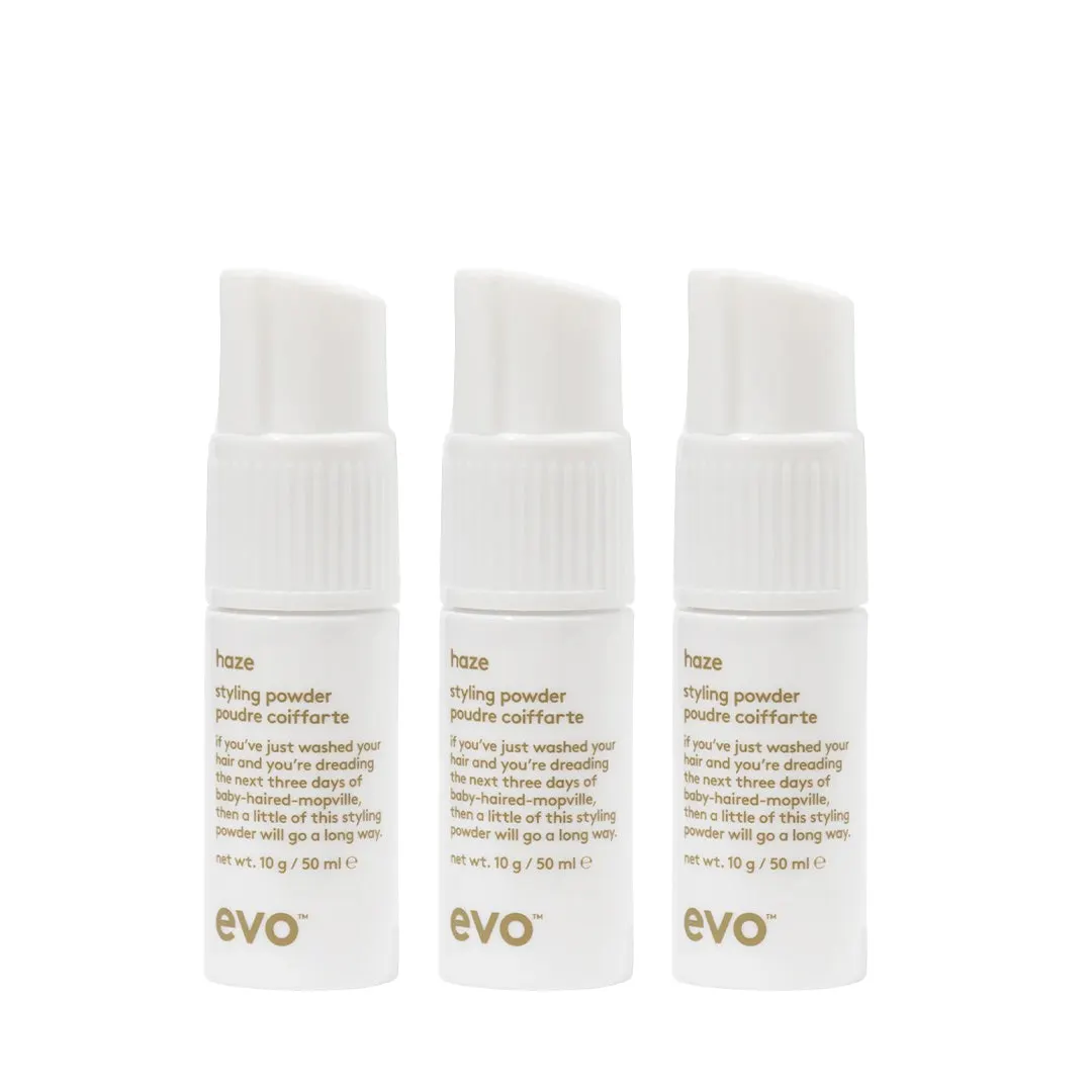 Evo Haze Styling Powder 50ml Trio Bundle