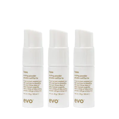 Evo Haze Styling Powder 50ml Trio Bundle