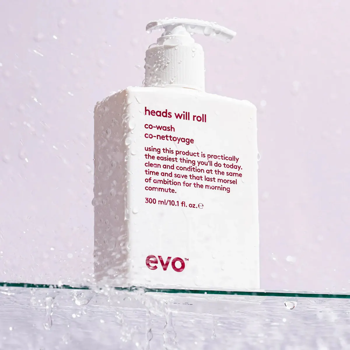Evo Heads Will Roll Co-Wash and Deep Clean Rinse 300ml Bundle, view 7