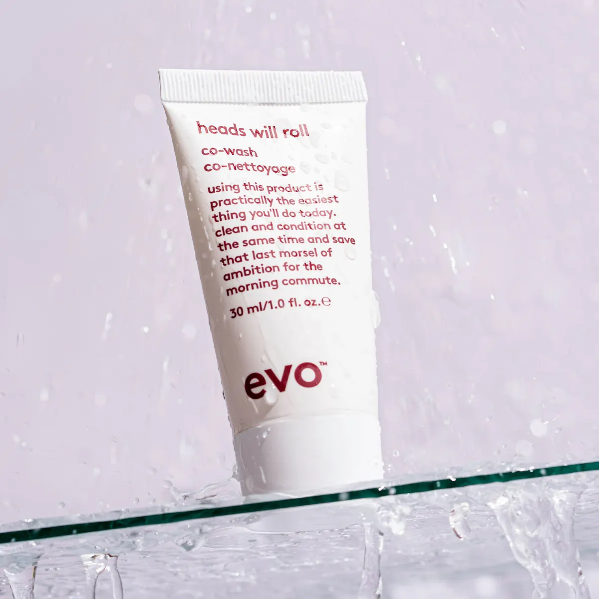 Evo Heads Will Roll Co-Wash travel size 30ml, view 3