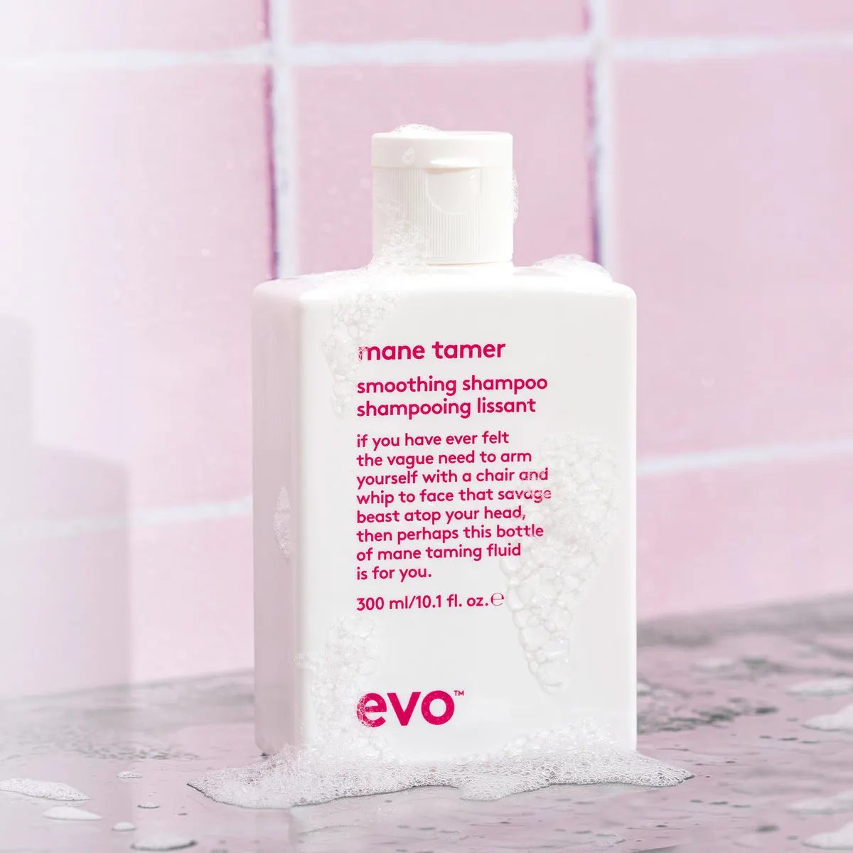 Evo Mane Tamer Smoothing Shampoo and Conditioner 300ml Bundle, view 2