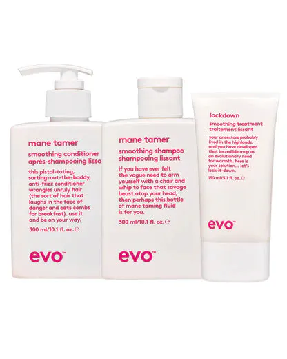Evo Mane Tamer Smoothing Trio Bundle