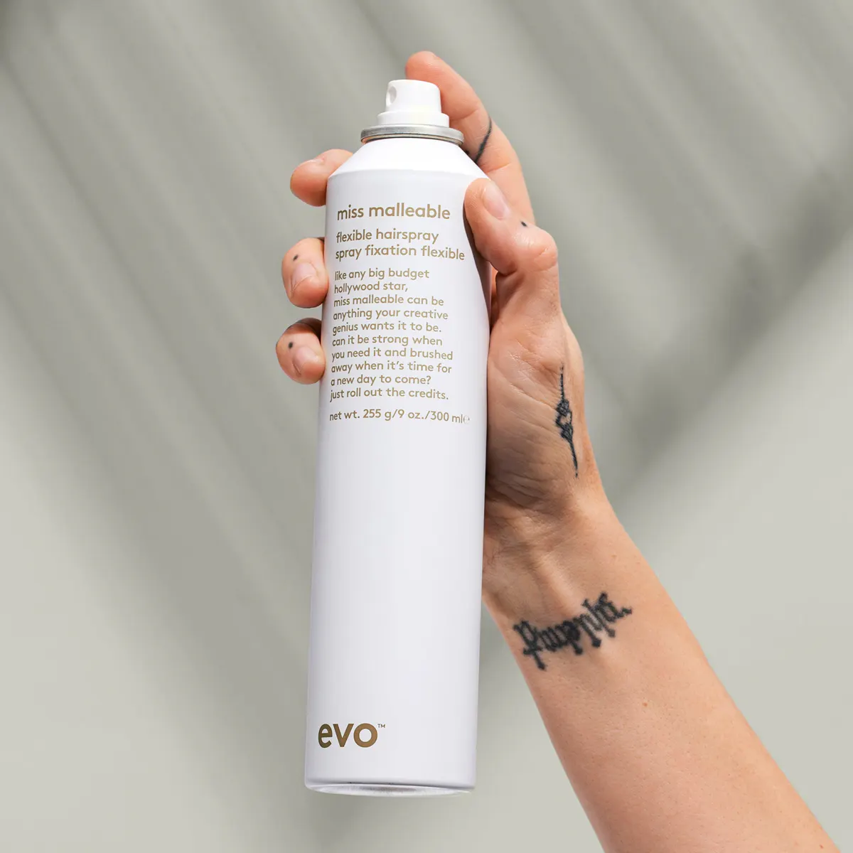Evo Miss Malleable Flexible Hairspray 300ml, view 2