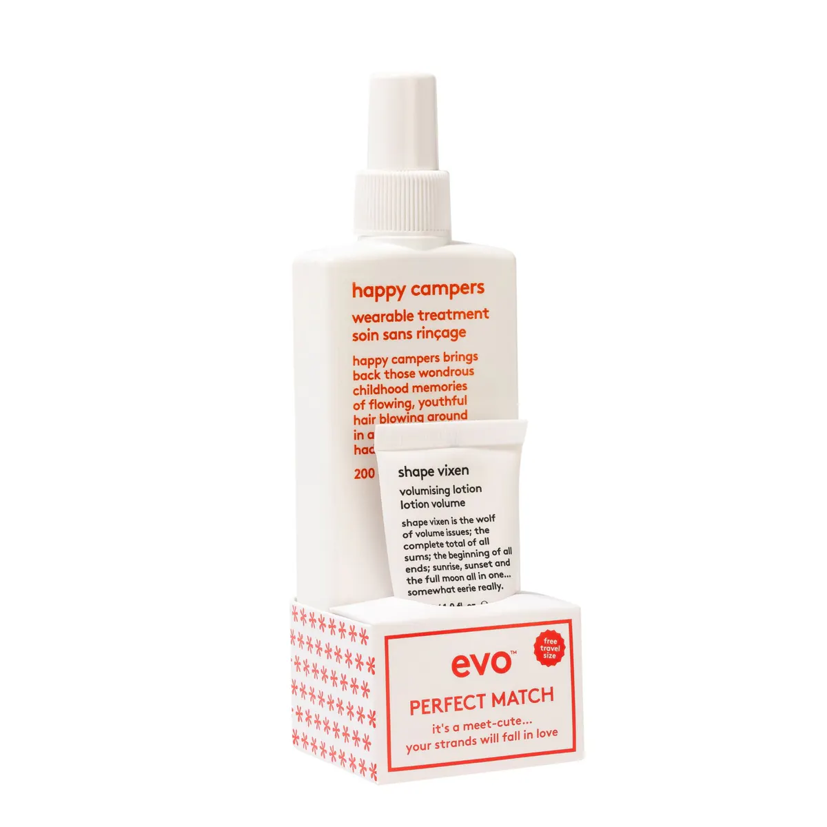 evo Perfect Match Happy Campers 200ml + Shape Vixen 30ml Duo, view 4