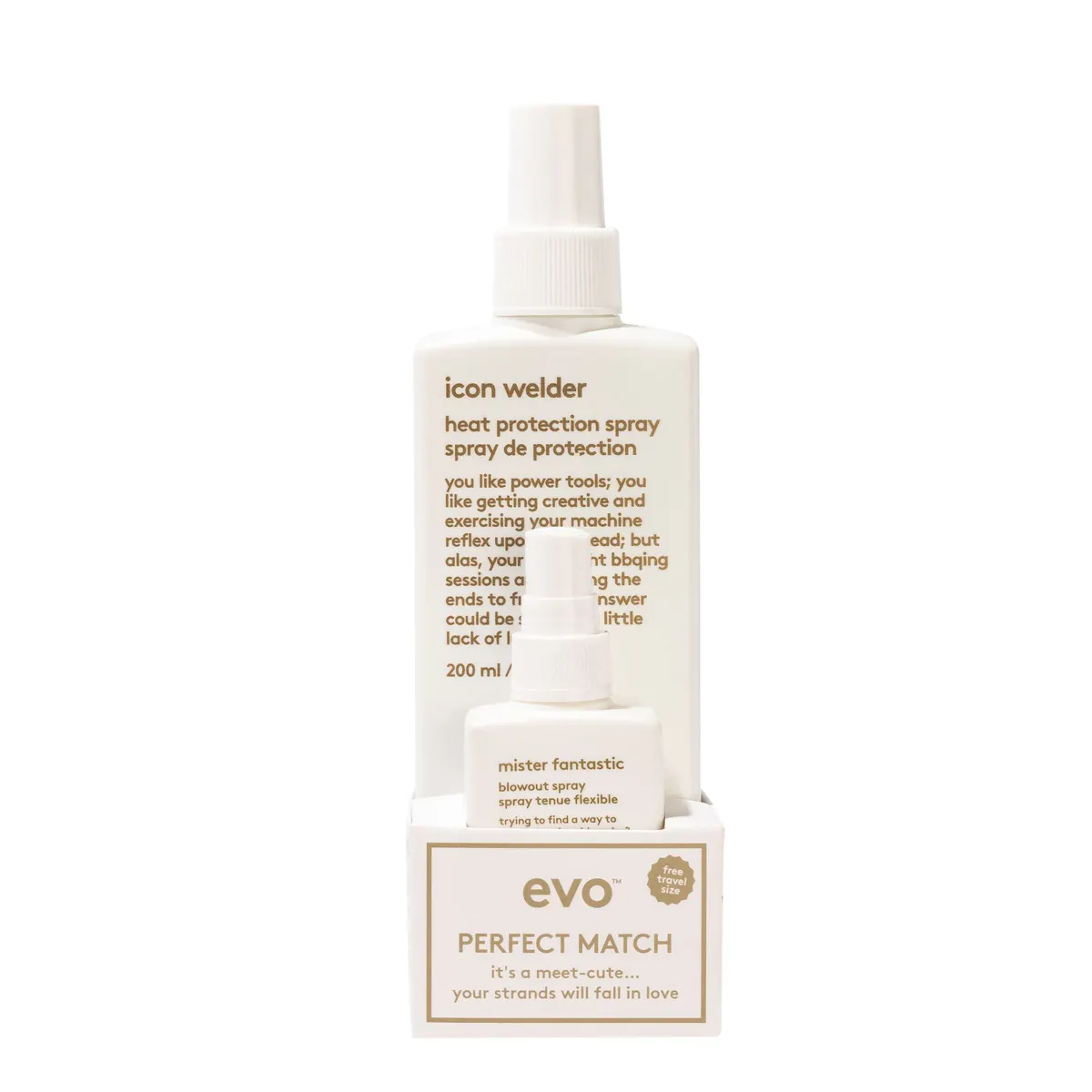 evo Perfect Match Icon Welder 200ml + Mr Fantastic 50ml Duo