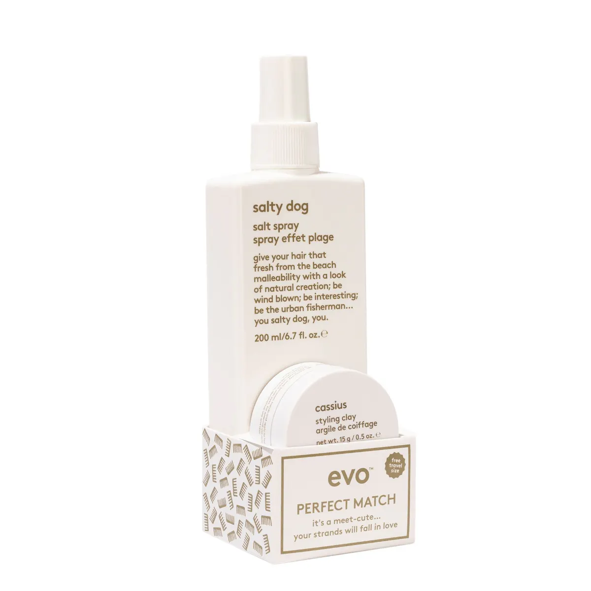 evo Perfect Match Salty Dog 200ml + Cassius Clay 15g Duo, view 4
