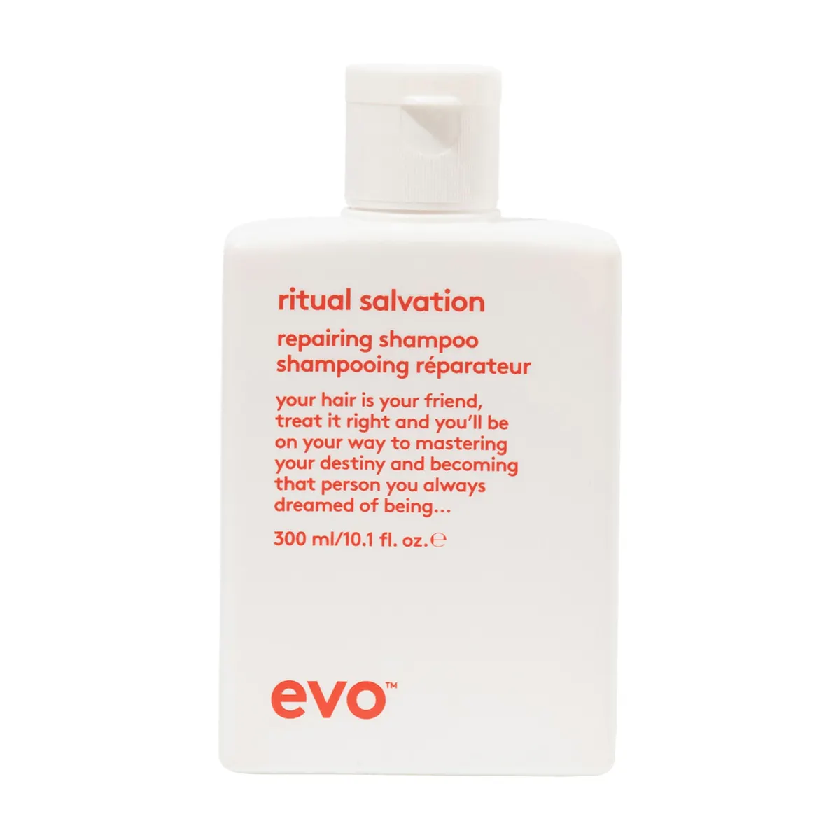 Evo Ritual Salvation Repairing Shampoo and Conditioner 300ml Bundle, view 6