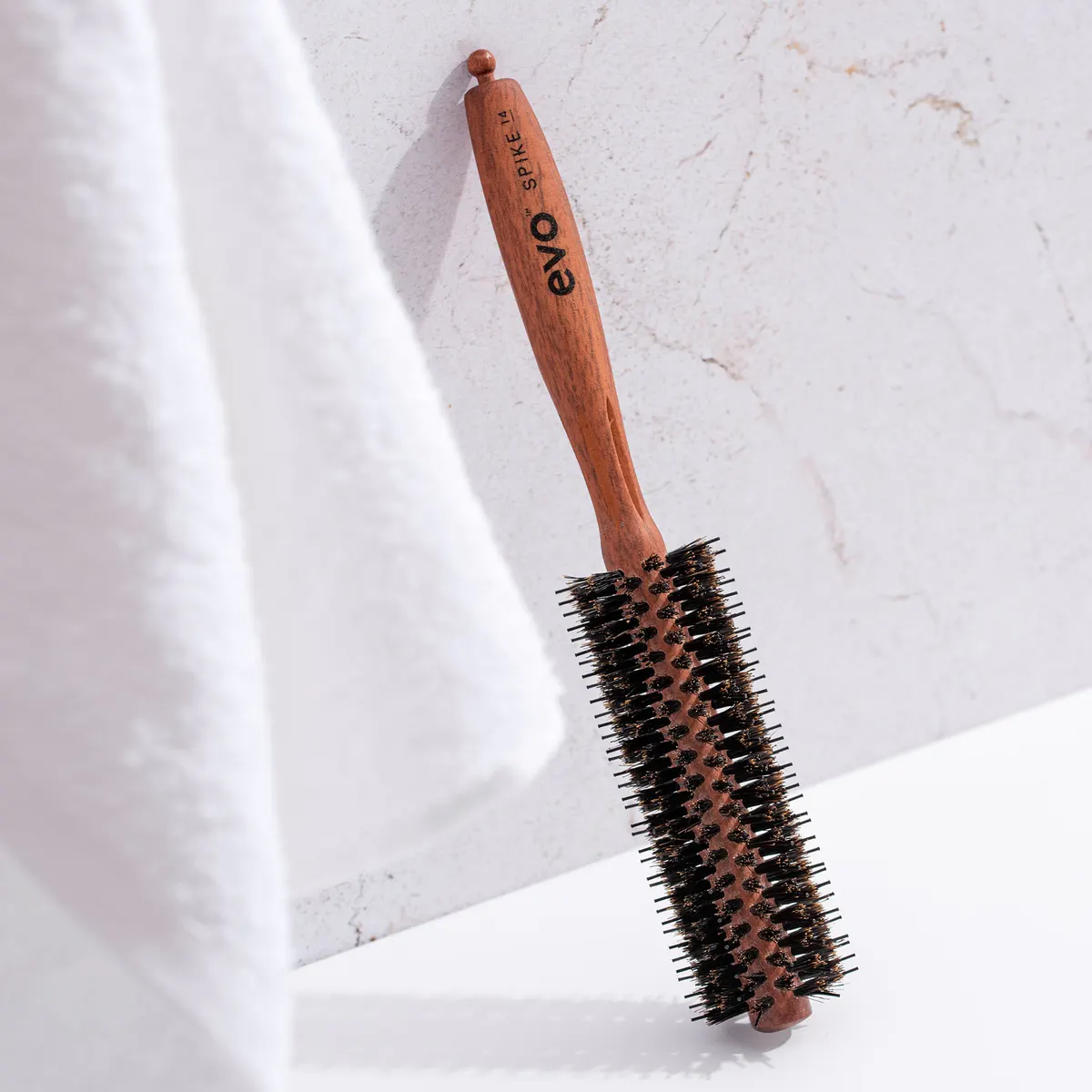 Evo Spike Nylon Pin Bristle Radial Brush 14mm, view 2