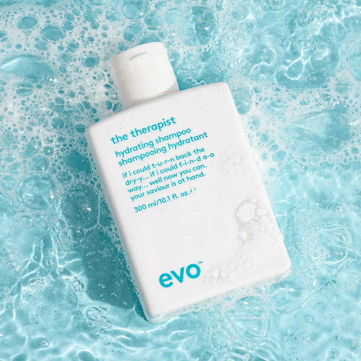 Evo The Therapist Hydrating Shampoo and Conditioner 300ml Bundle, view 4